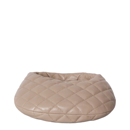 Icarino Quilted Nappa Handbags - Beige - Image 3