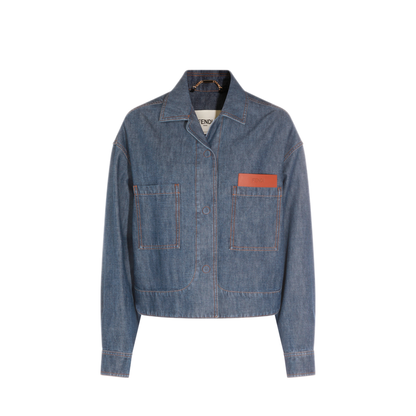 Denim Blue Jacket - Image 1