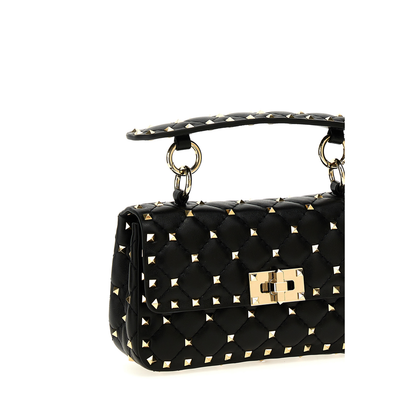 Rockstud Spike Nappa Leather Handbag - Image 3