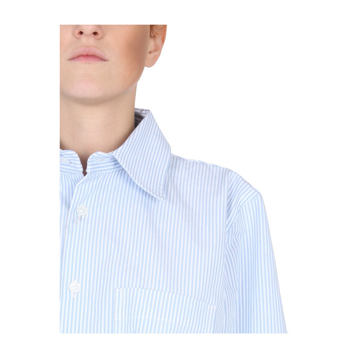 Shirt with Curved Back - Image 3