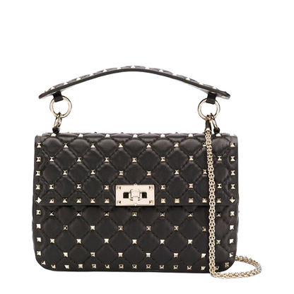 Medium Shoulder Bag Spike Rockstud - Image 4