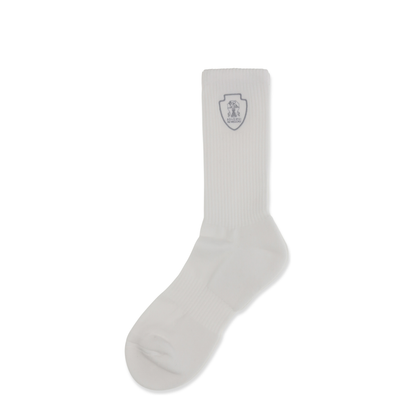 Ribbed Cotton Knit Socks - Image 1