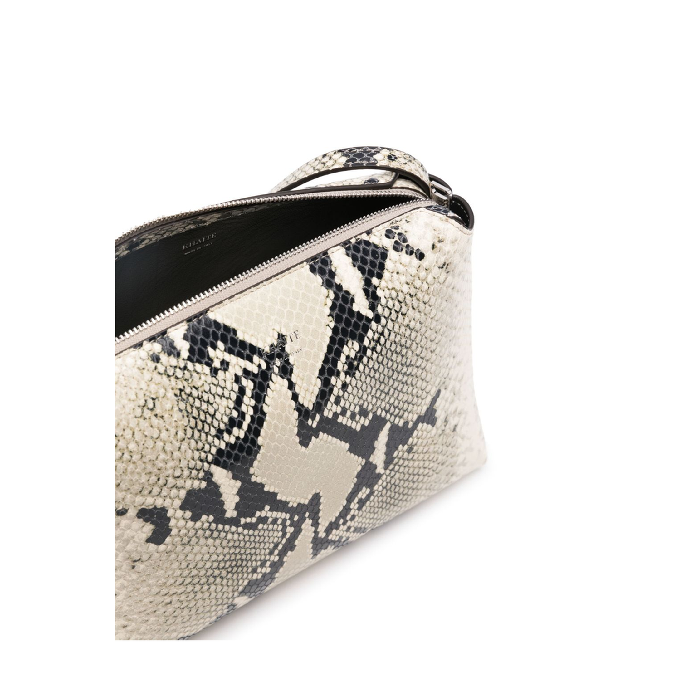 Lina Medium Python-Embossed Leather Crossbody - Natural - Image 4