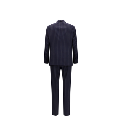 Striped Virgin Wool Suit - Image 2