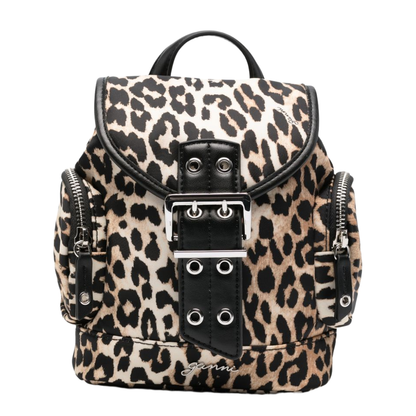 Bucky Nano Nylon Backpack - Leopard - Image 1