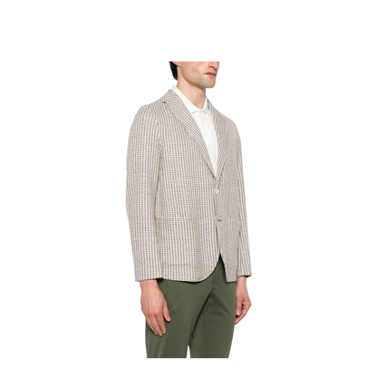 Cotton and linen blend jacket - Image 2
