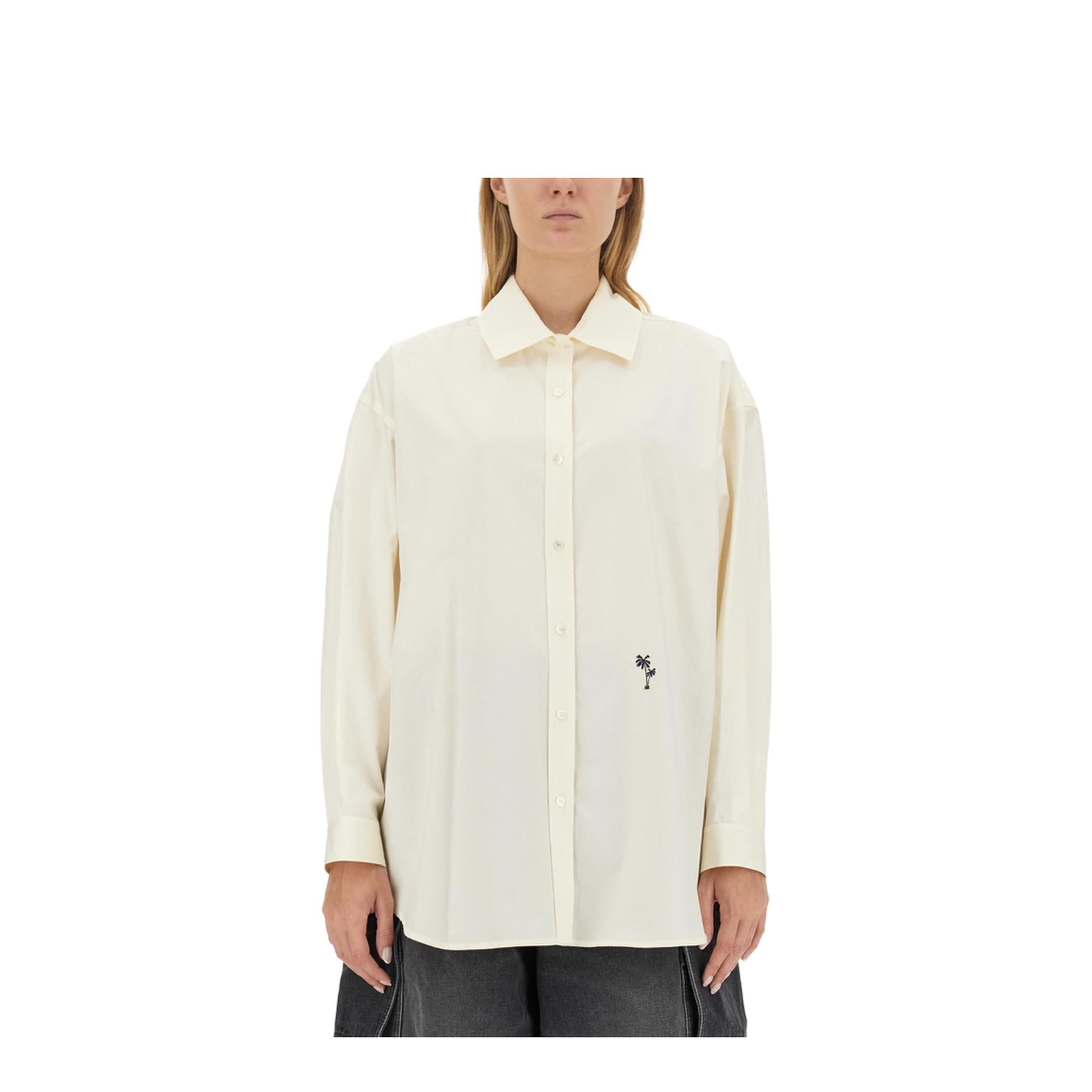 Shirt with Embroidered Logo - Image 1