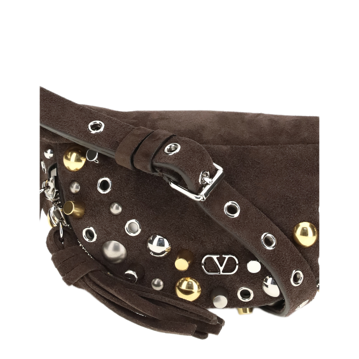 Nellcôte Suede Fanny Pack - Brown - Image 4
