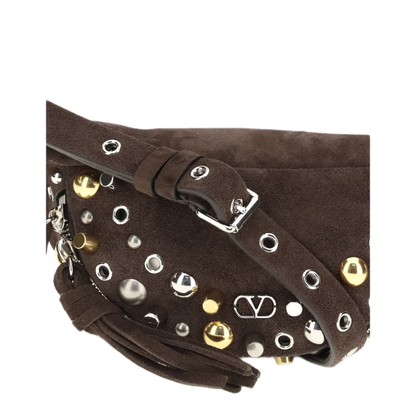 Nellcôte Suede Fanny Pack - Brown - Image 4