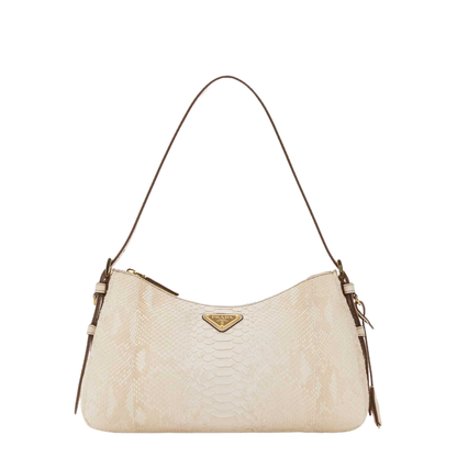 Ivory Leather Aimée Shoulder Bag - Image 1