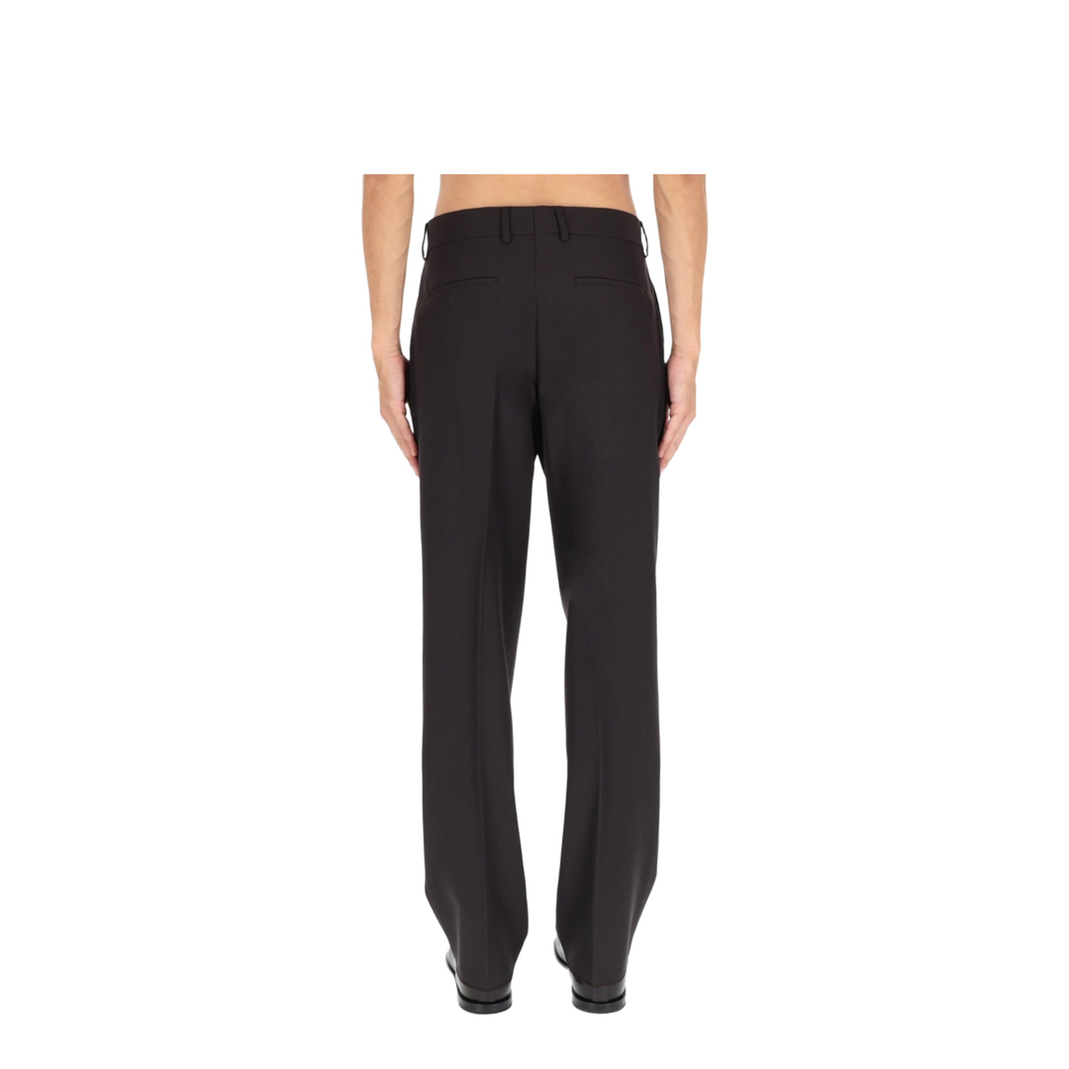 Brown wool trousers - Image 4