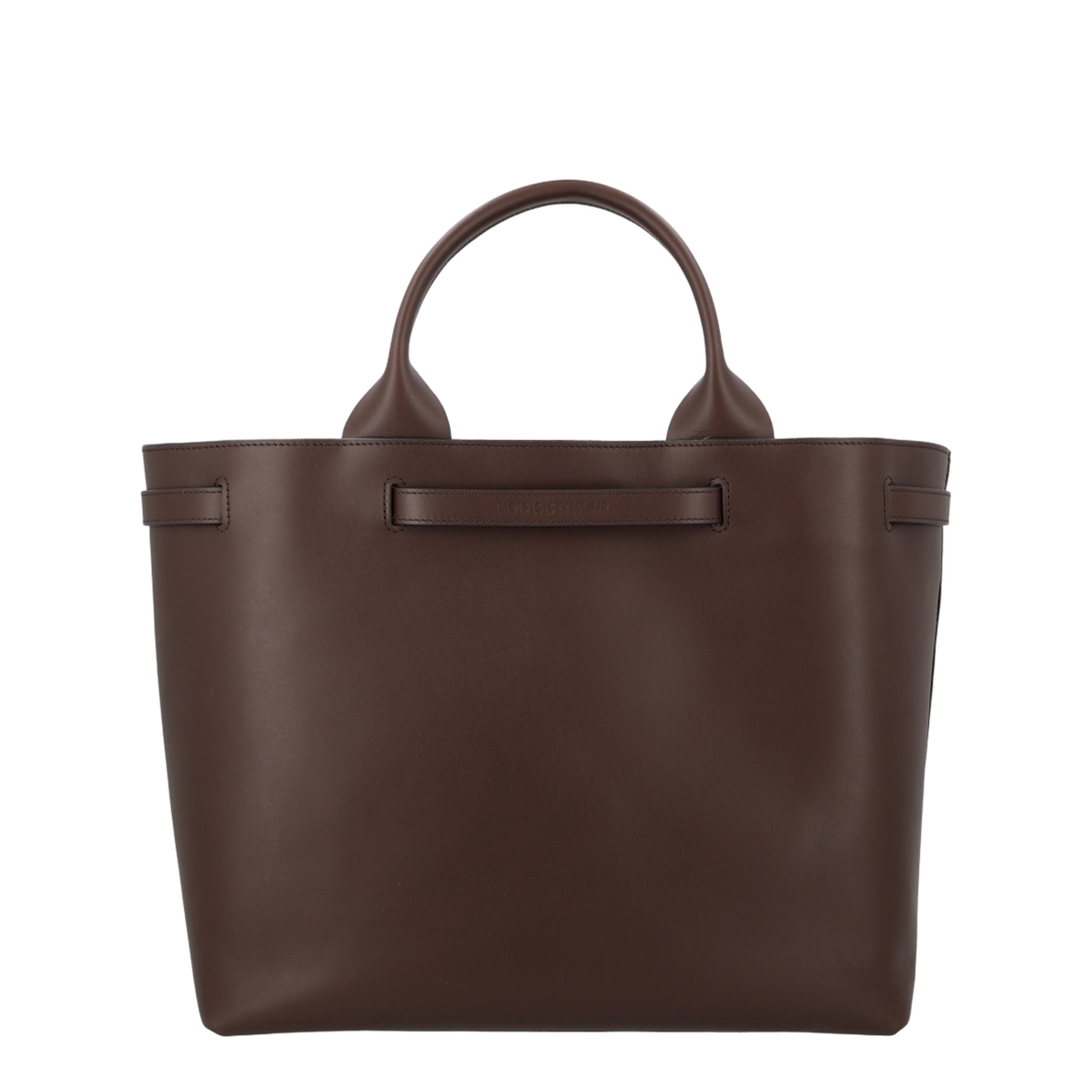 Smart L Handbag Mocha - Leather - Image 3