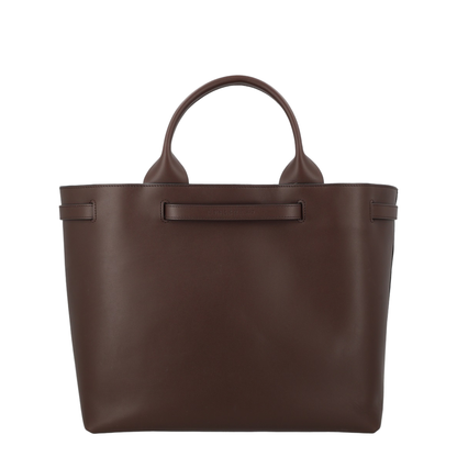 Smart L Handbag Mocha - Leather - Image 3