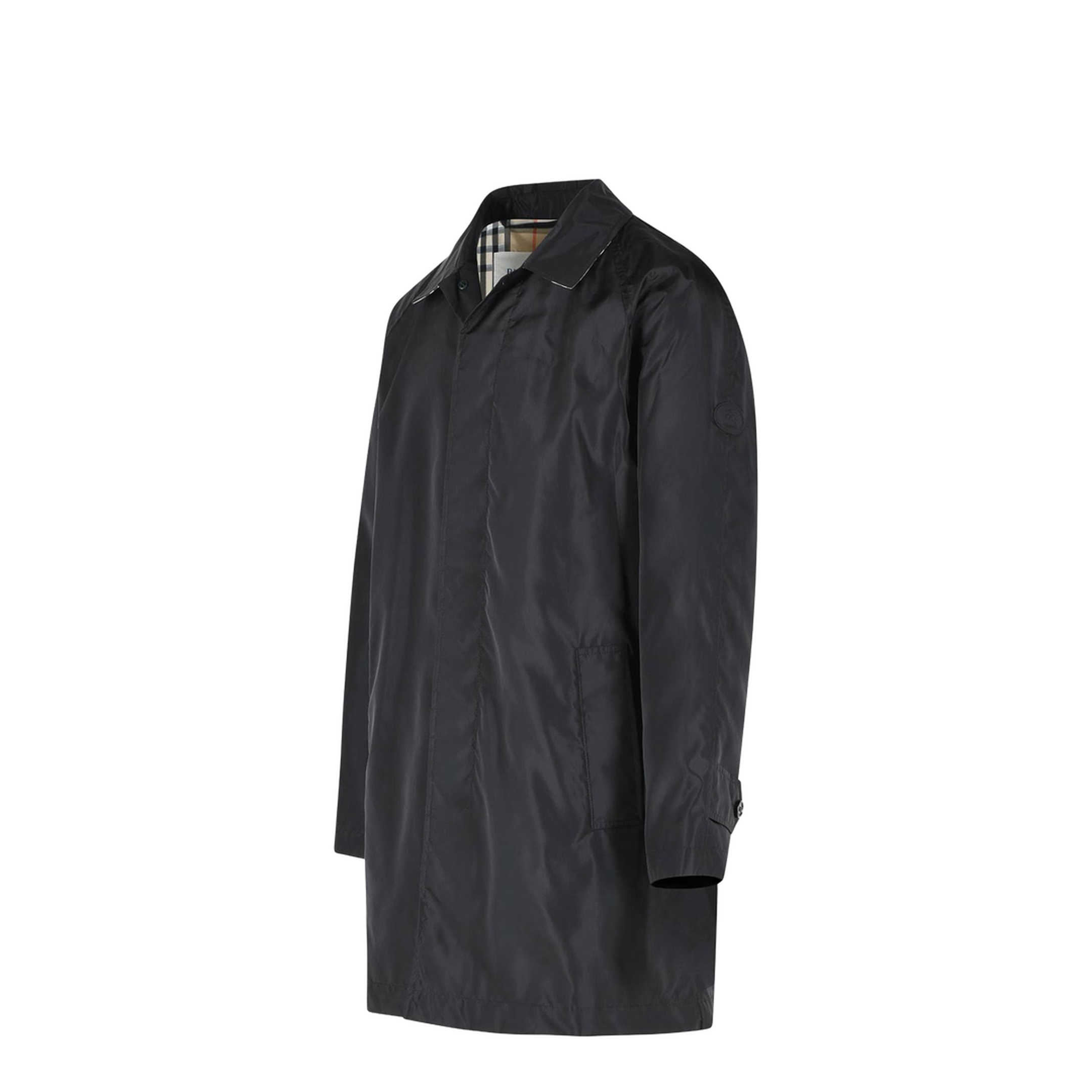 Ridgewood Black Nylon Car Coat - Image 3