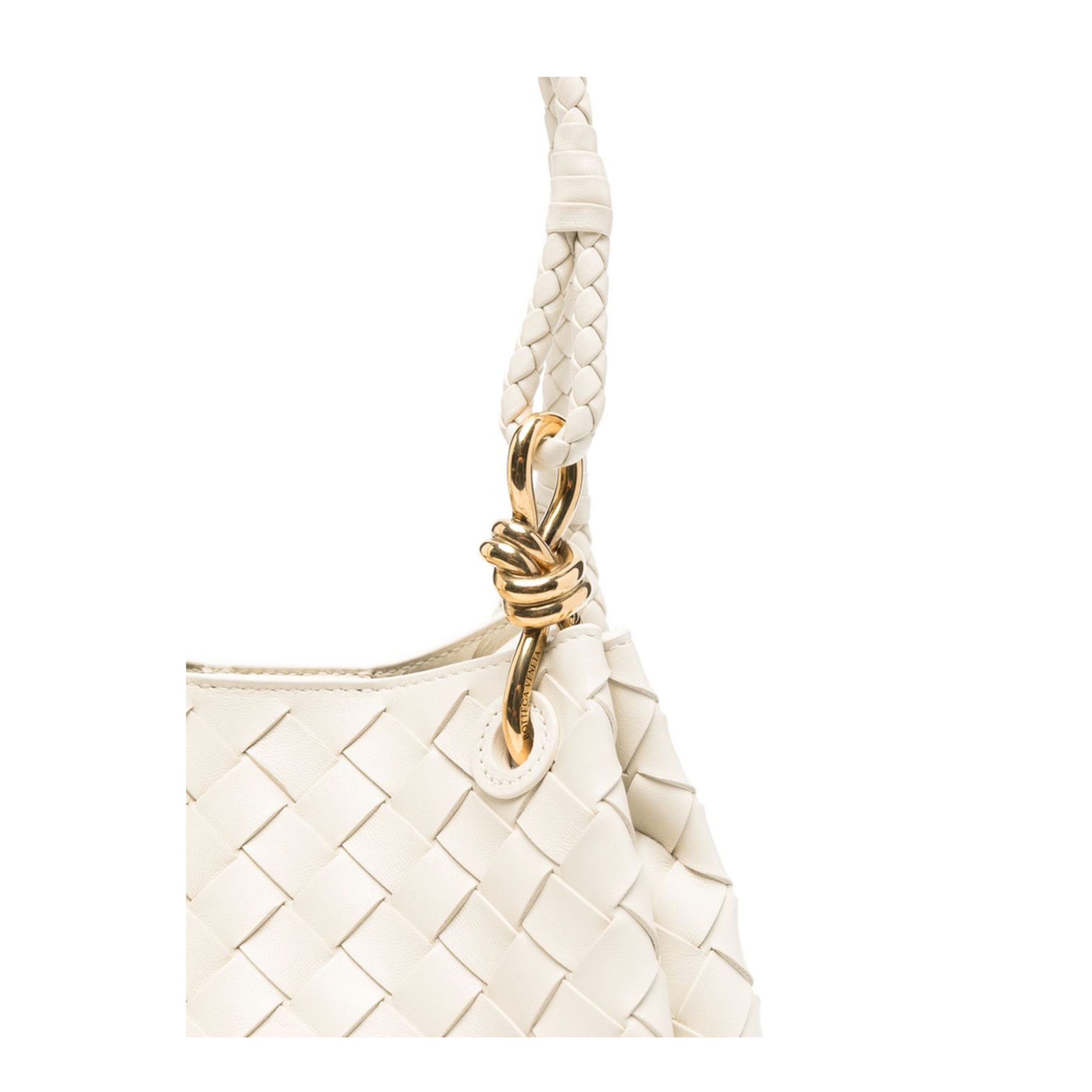 Parachute Small Leather Shoulder Bag - Sea Salt - Image 4