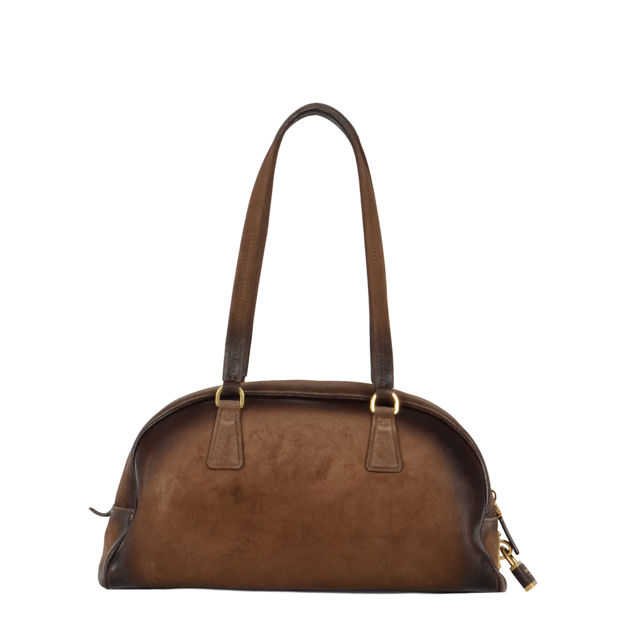 Medium Bowling Bag Brown - Image 4