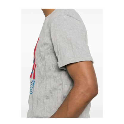 Graphic Rabbit-Print Crushed Cotton Jersey T-Shirt - Image 4