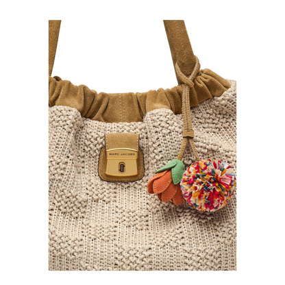 Cristina One Size Two-Way Weave Tote - Natural - Image 6