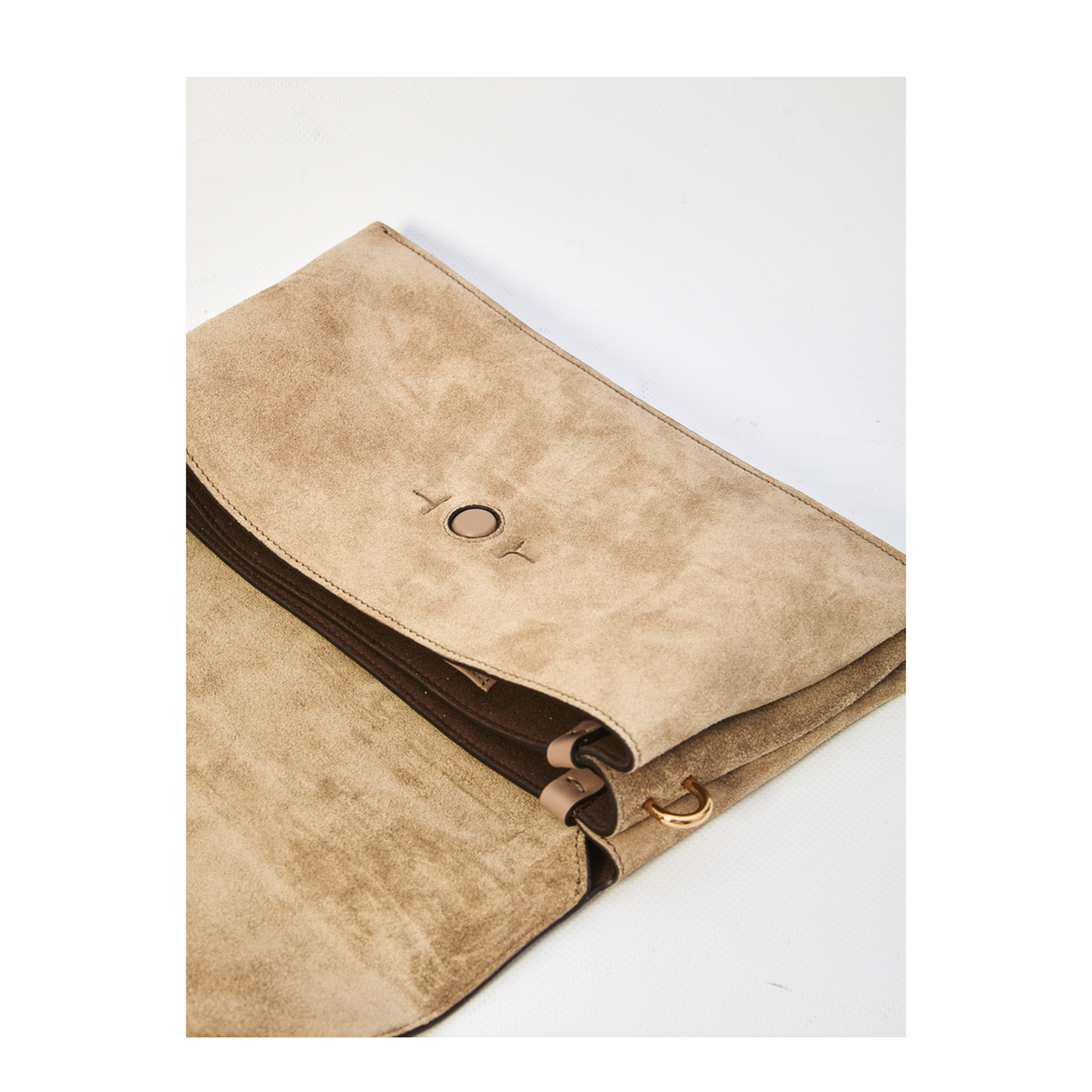 Timeless Suede Flap Bag - Image 4