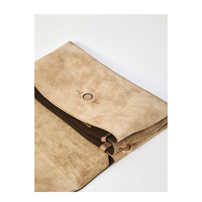 Timeless Suede Flap Bag - Image 4