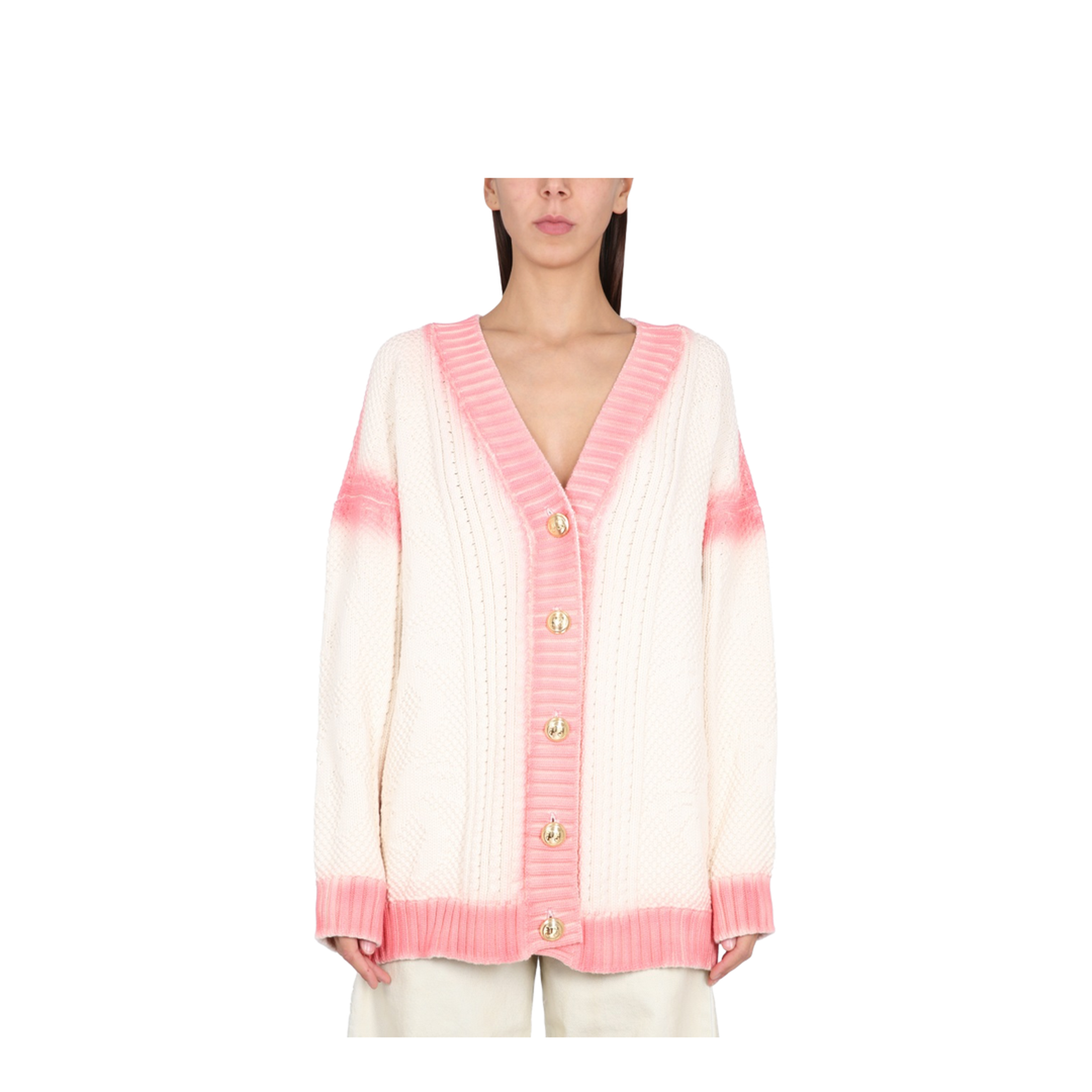Patent Leather Effect Cardigan - Image 1