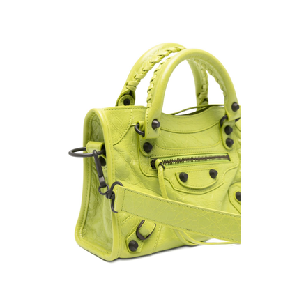Le City Mini Lambskin Crossbody - Pistache - Image 4