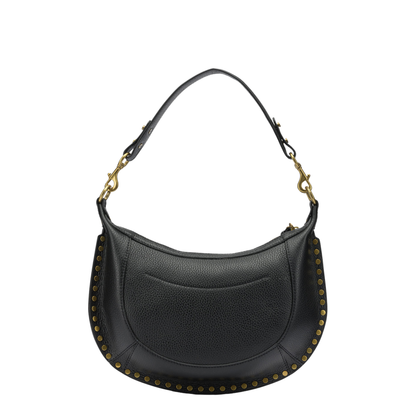 Naoko Medium Calfskin Shoulder Bag - Black - Image 3