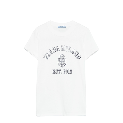 Logo Print Jersey T-Shirt - Image 1