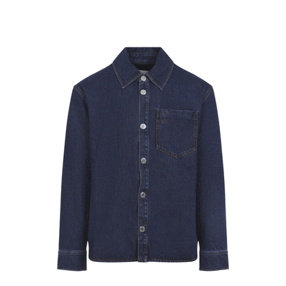 Indigo Blue De Coeur Overshirt - Image 4