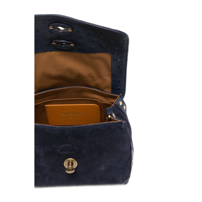 Dotta Baby Leather Top-Handle Bag - Cactus Blue Siderale - Image 2