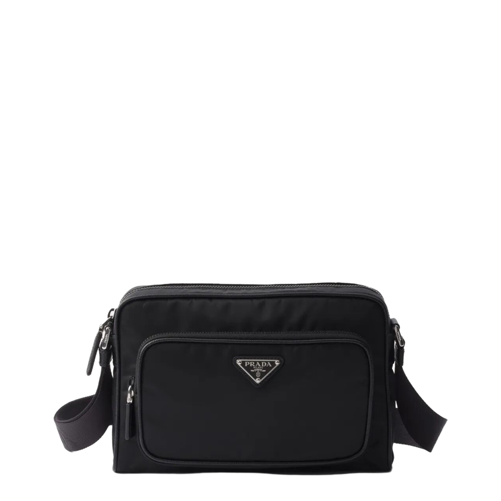 Small Re-Nylon And Saffiano Leather Shoulder Bag - Image 5