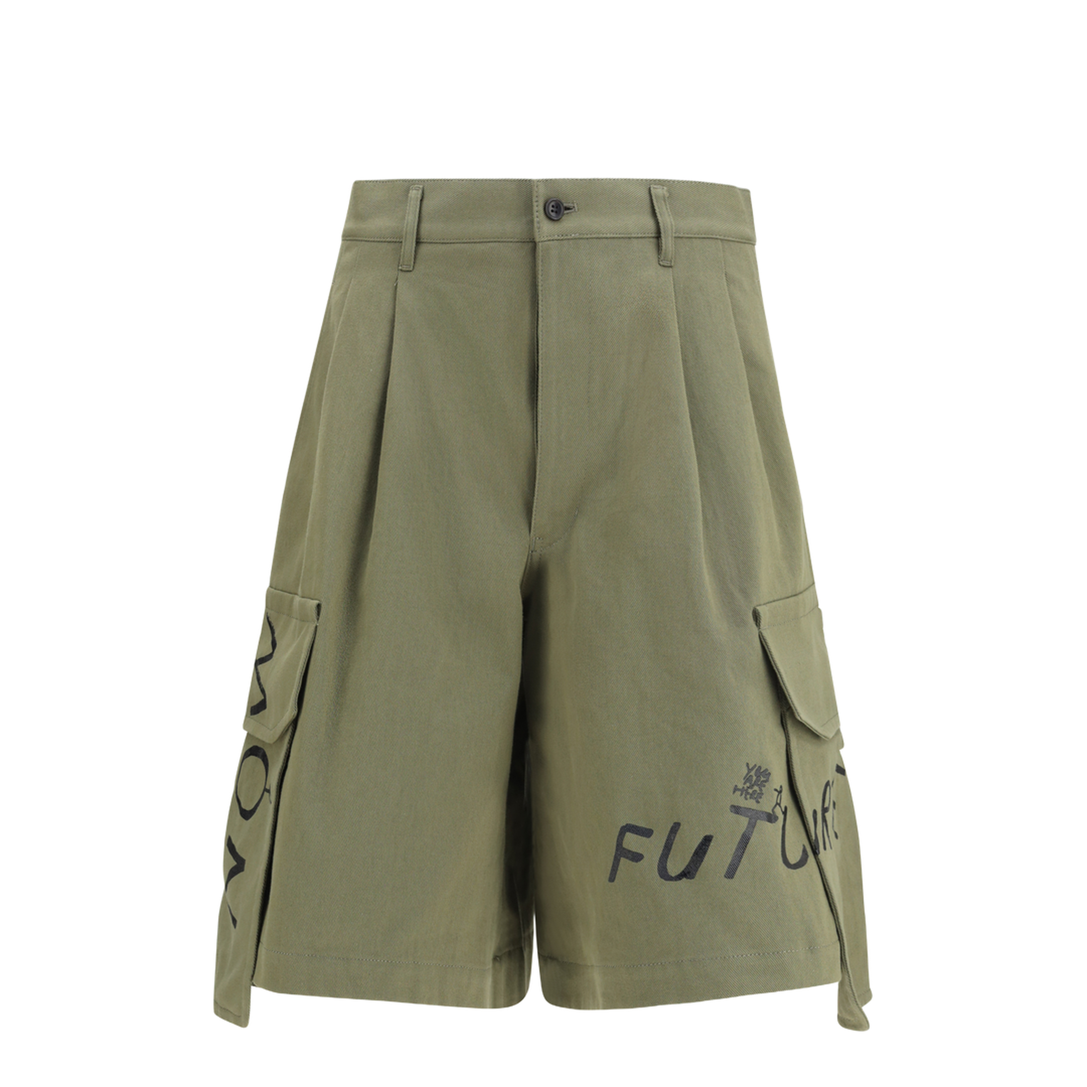 Cargo Shorts with Print - Image 1