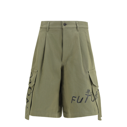 Cargo Shorts with Print - Image 1