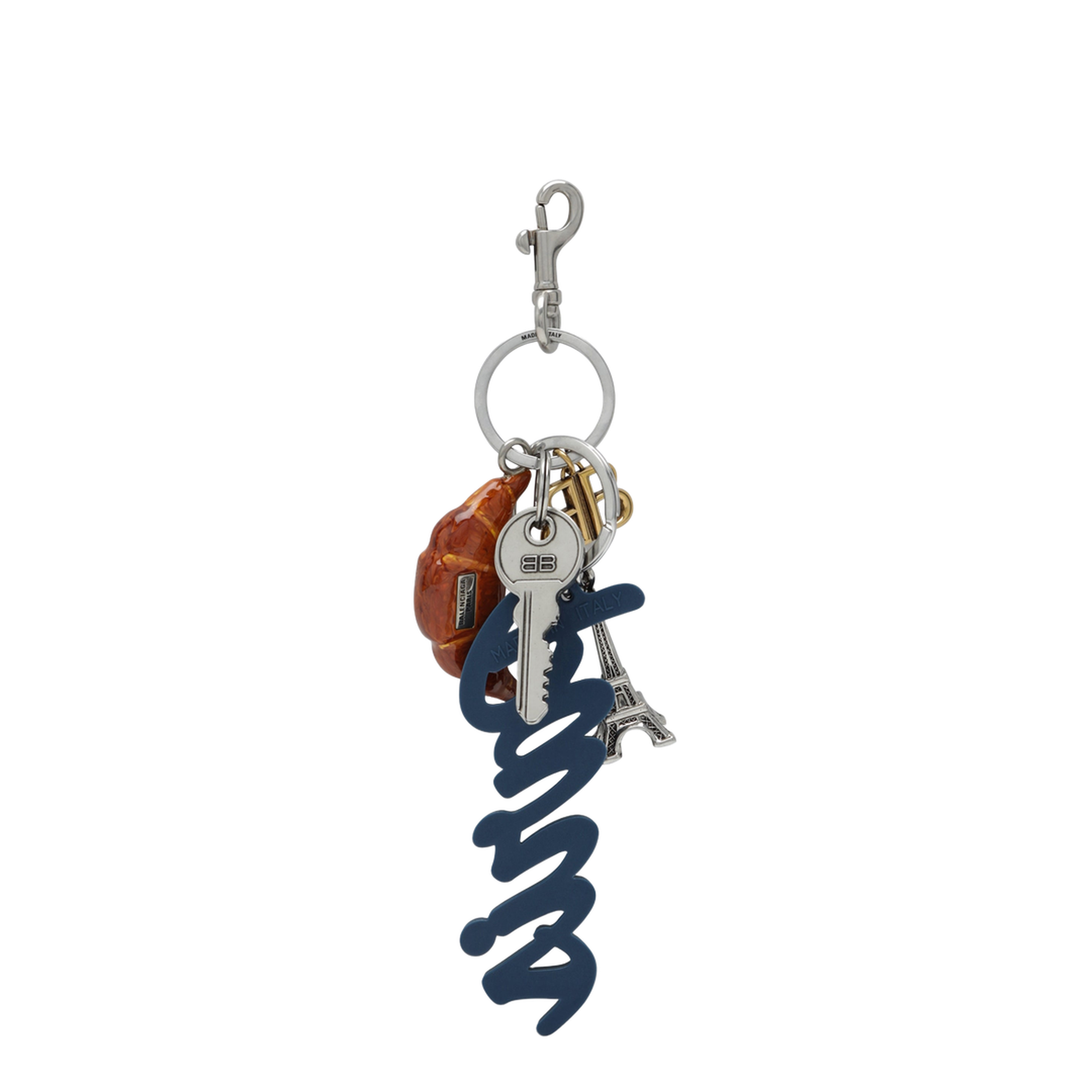 Tourist Paris Croissant Keyring - Image 2