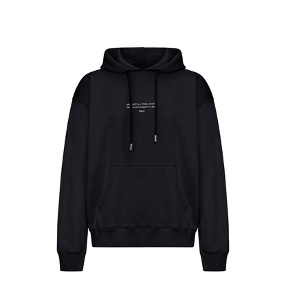 Statement Black Cotton Sweatshirt - Image 4