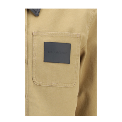 Heavy Cotton Cropped Jacket - Image 3