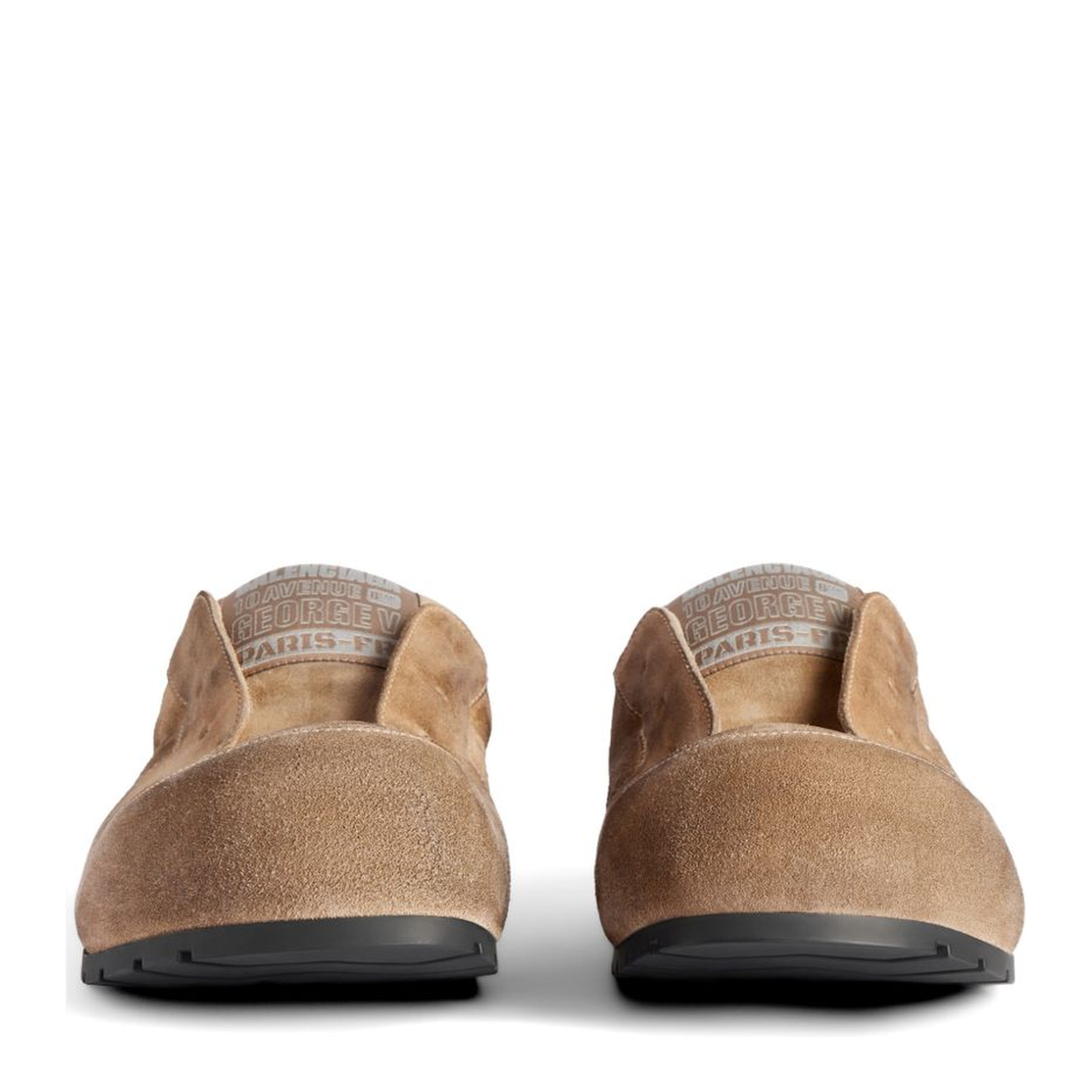 Dumbo Sabot in Distressed Suede Calfskin - Image 2