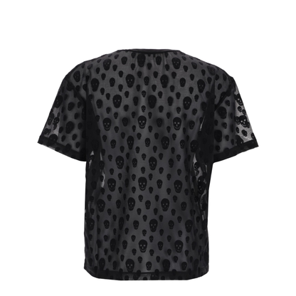 T-Shirt With Skull Pattern - Image 2