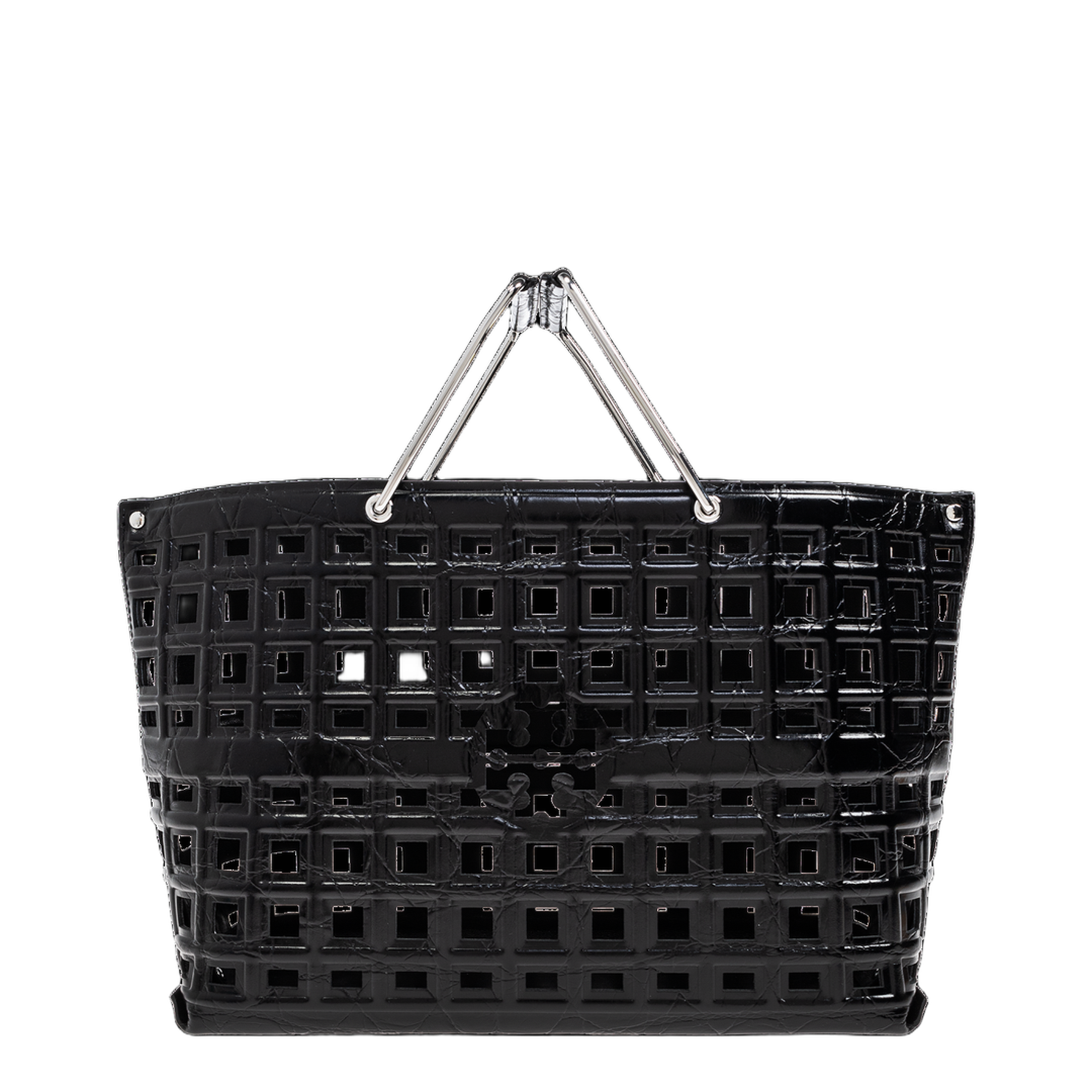 Market Leather Tote Bag - Black - Image 1