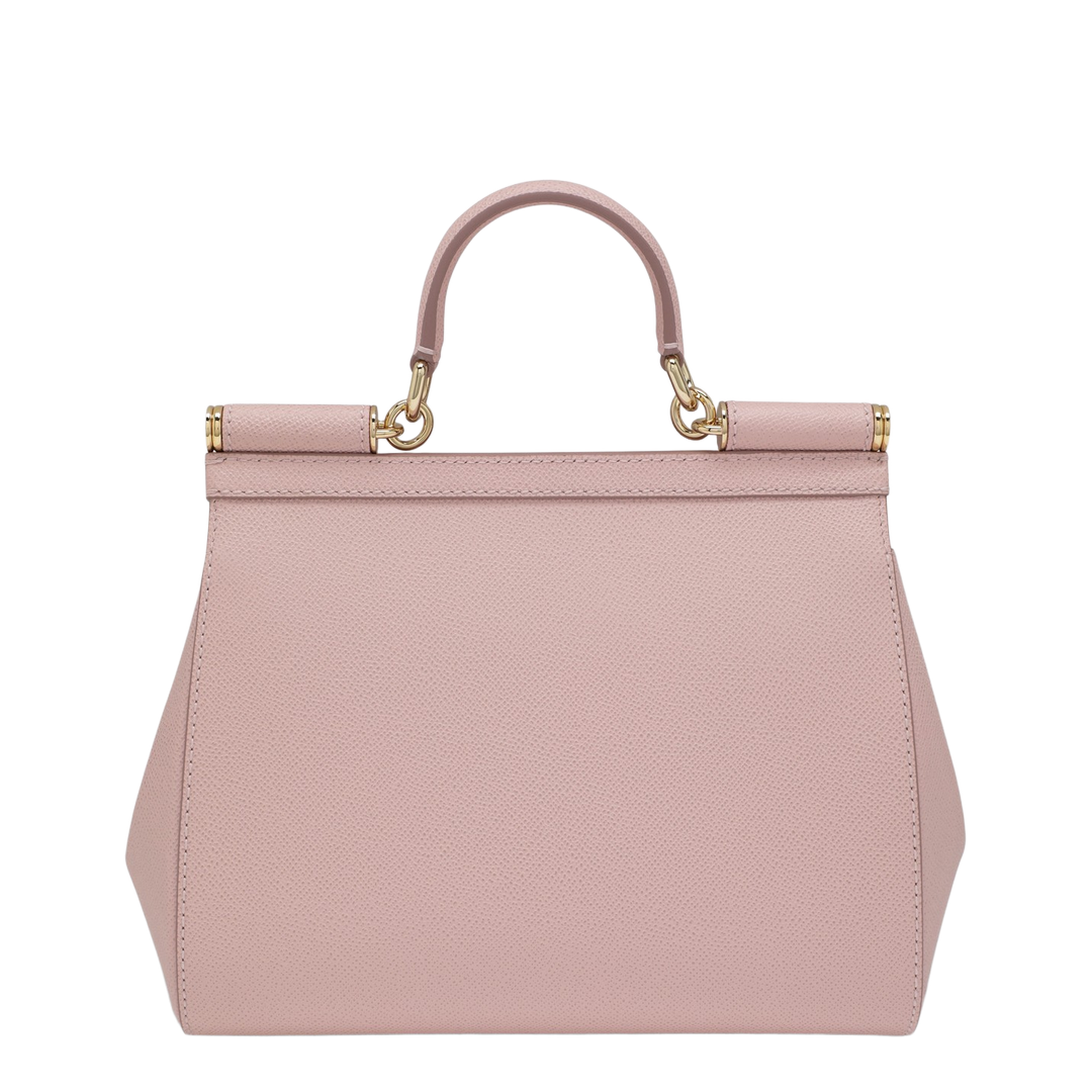Large Sicily Top-Handle Bag in Pink - Image 2