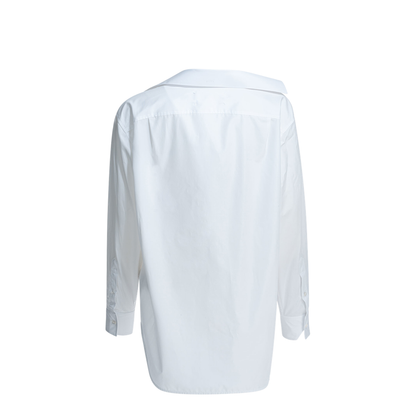 White Folded-Collar Shirt - Image 2