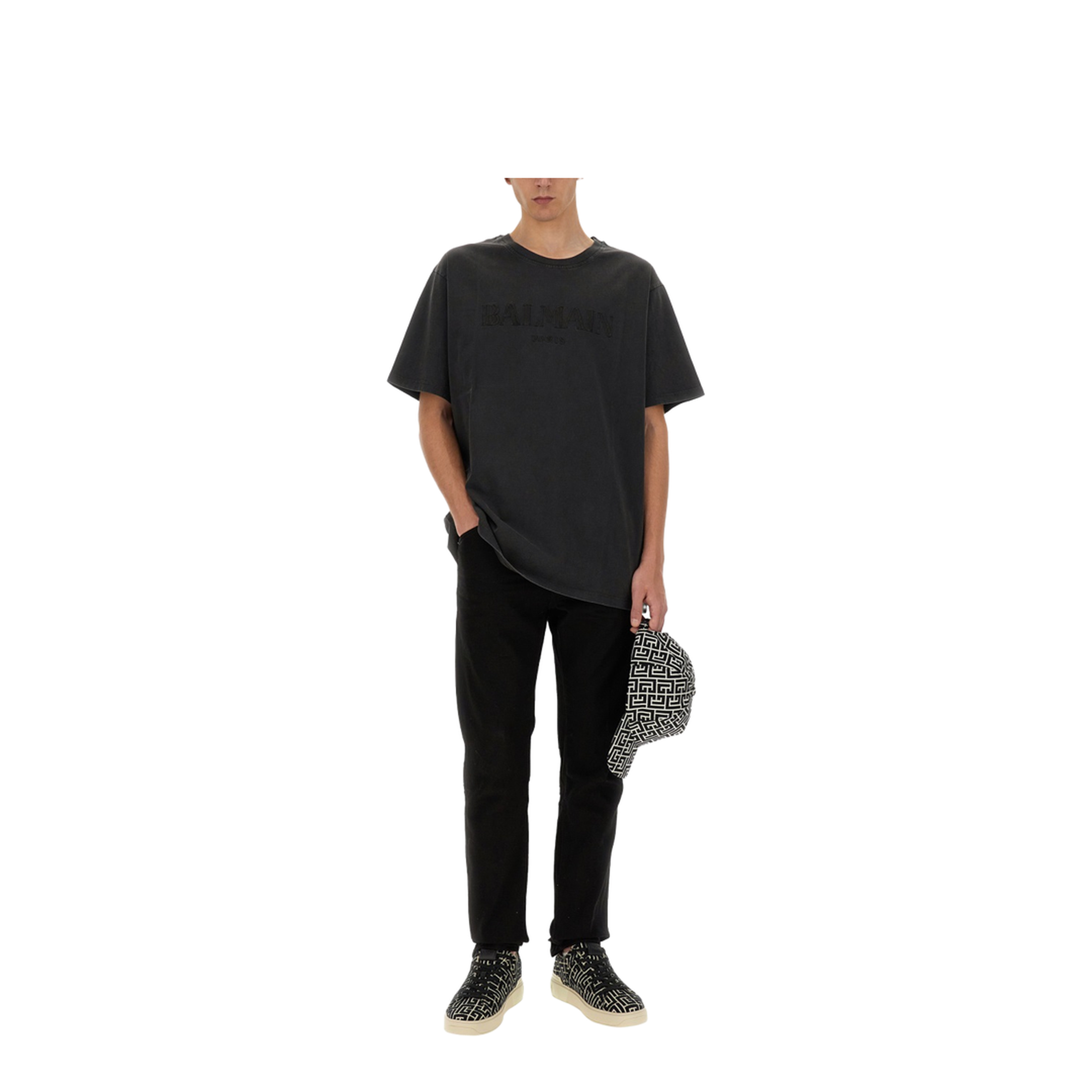 T-shirt with embroidered logo - Image 2