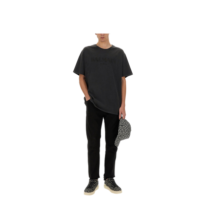 T-shirt with embroidered logo - Image 2