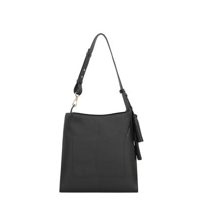Medium Day Hobo Bag - Black - Image 4