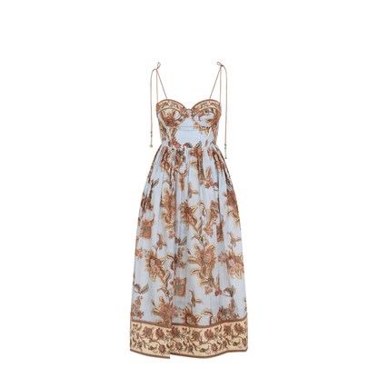 Aster Corset Midi Dress - Image 2