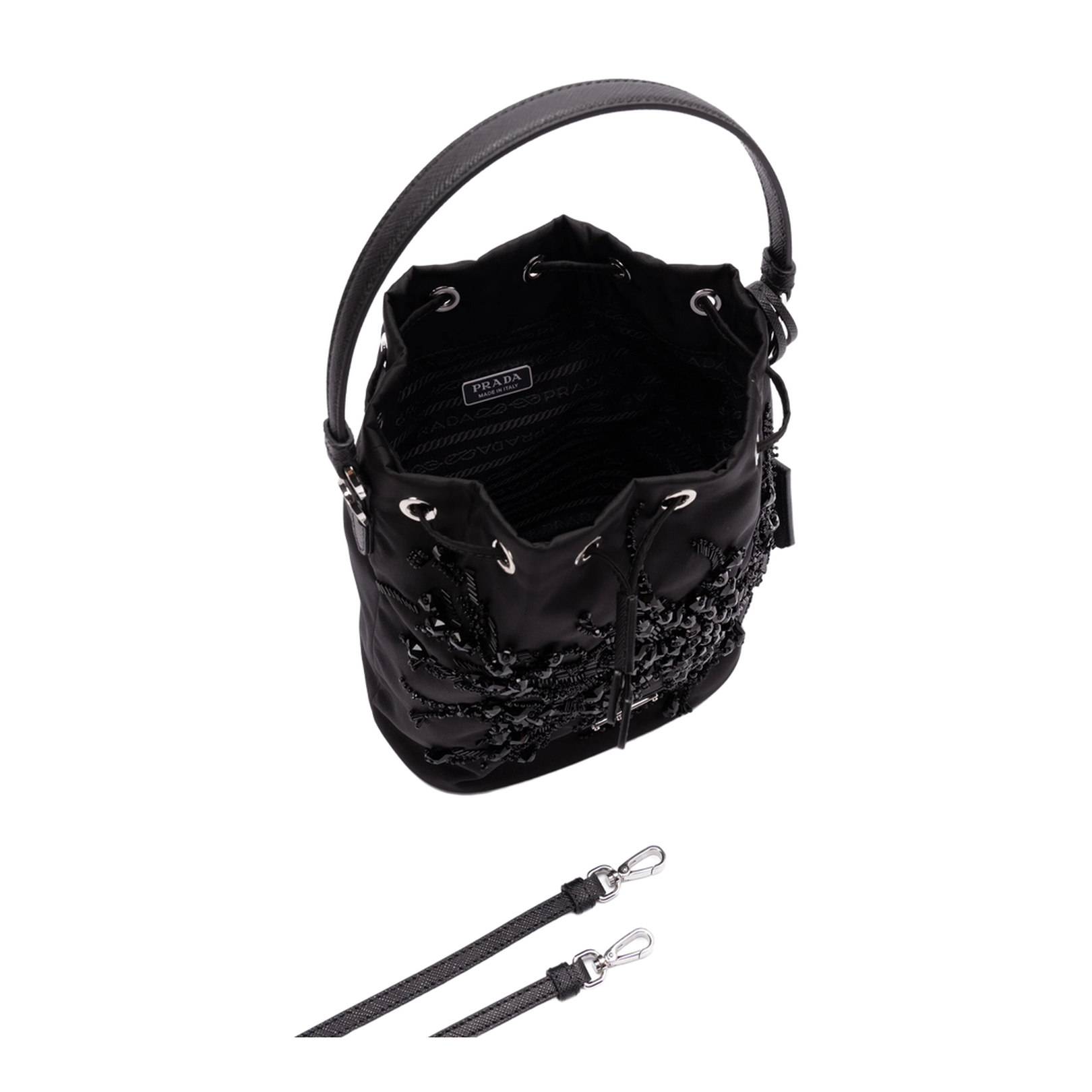 Enamel Triangle-Logo Tote Bag - Image 5