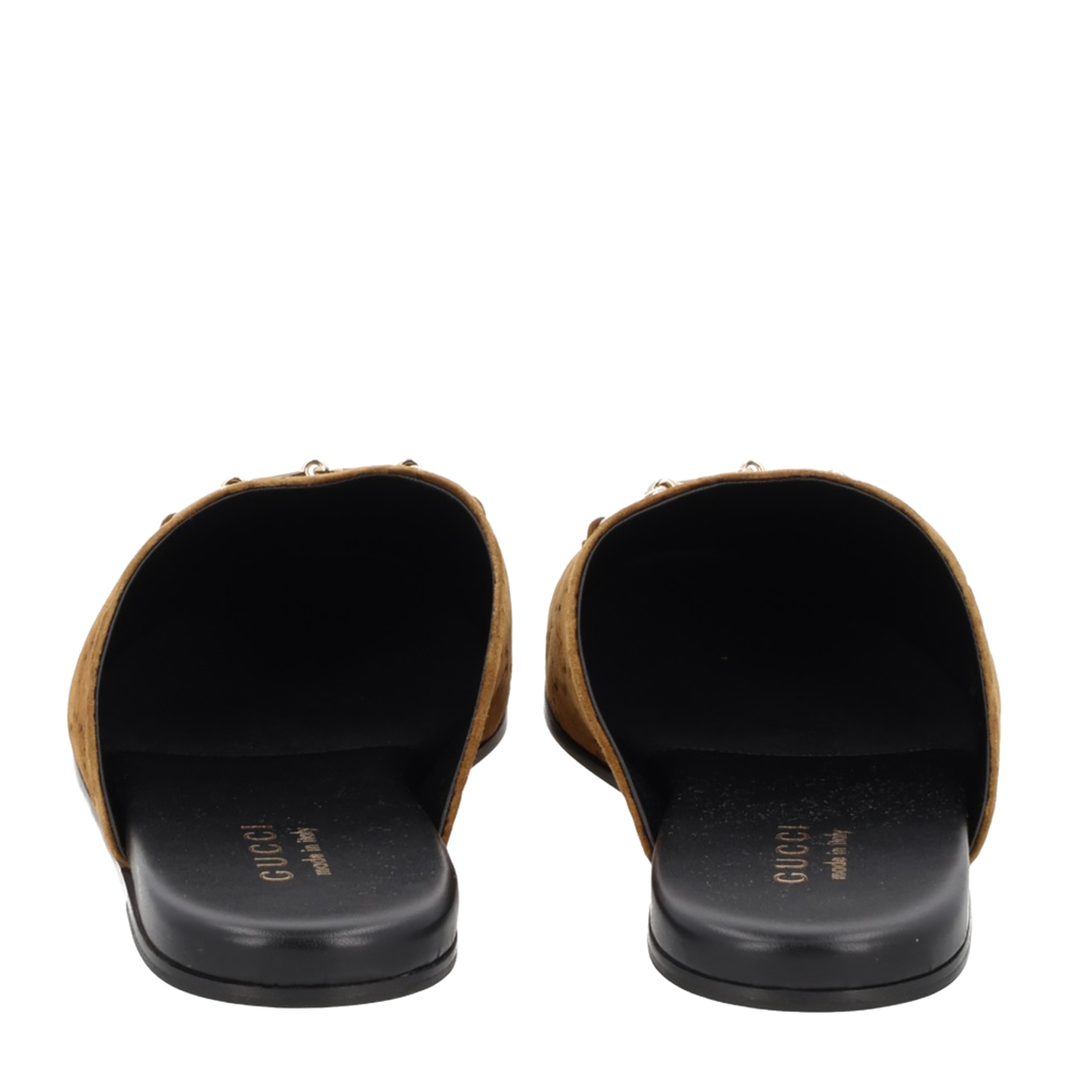 Horsebit Mule Brown Suede - Image 4
