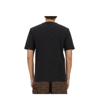 T-Shirt with All Over Logo - Image 3