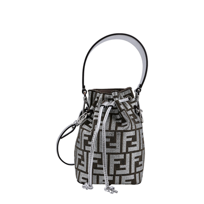 Mon Tresor
Black FF Fabric Mini Bag - Image 1