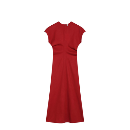 Wool Midi Dress - Image 1